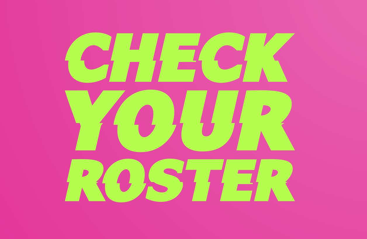 Check Your Roster