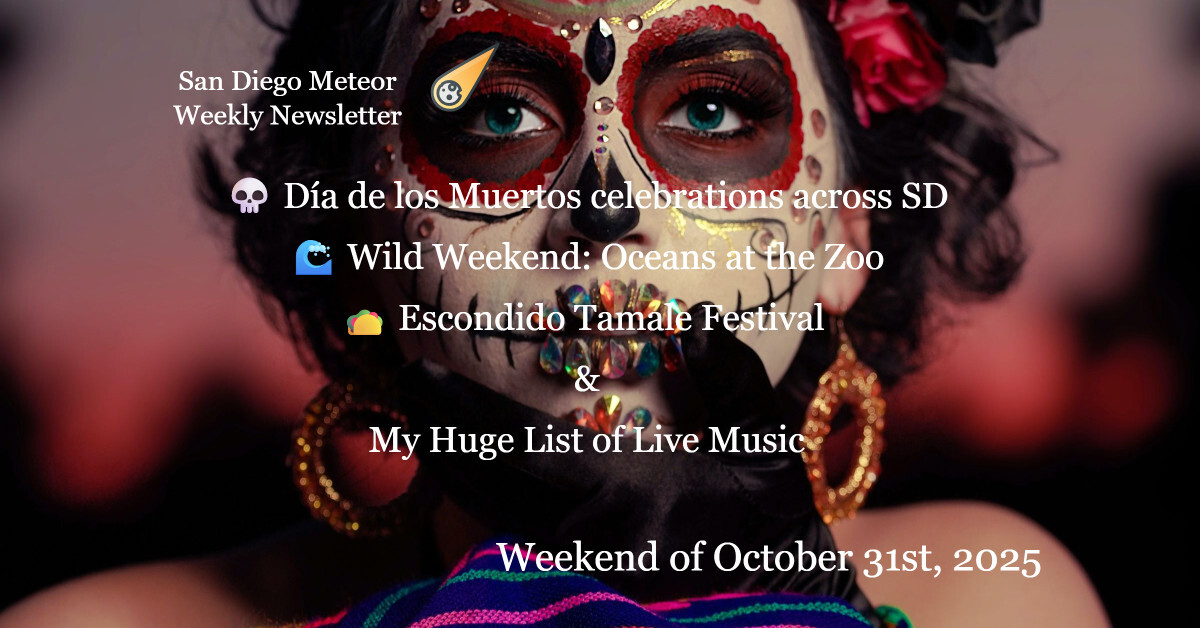 ☄️ Día de los Muertos, Tamales & Ocean Weekend💀 🌊🌮