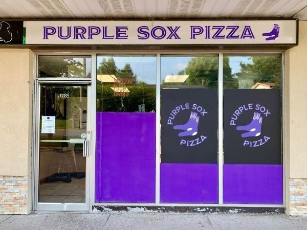 Purple Sox Pizza