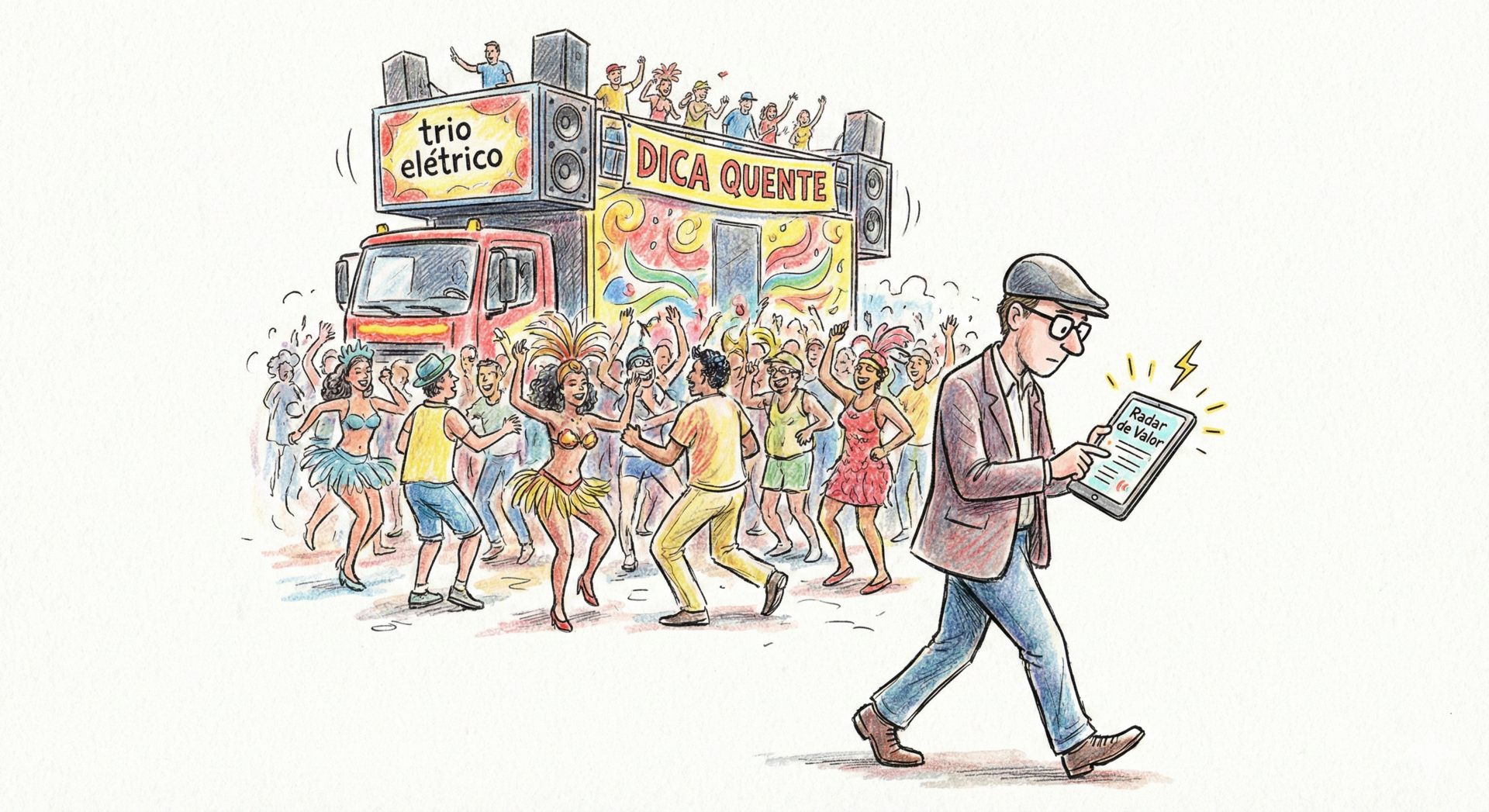 🧐 O que eu vi no "bloco" dos investidores (e me preocupou)