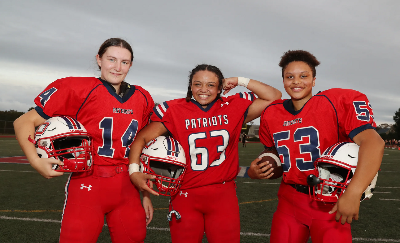 High School Football Welcomes Some New Recruits: Girls