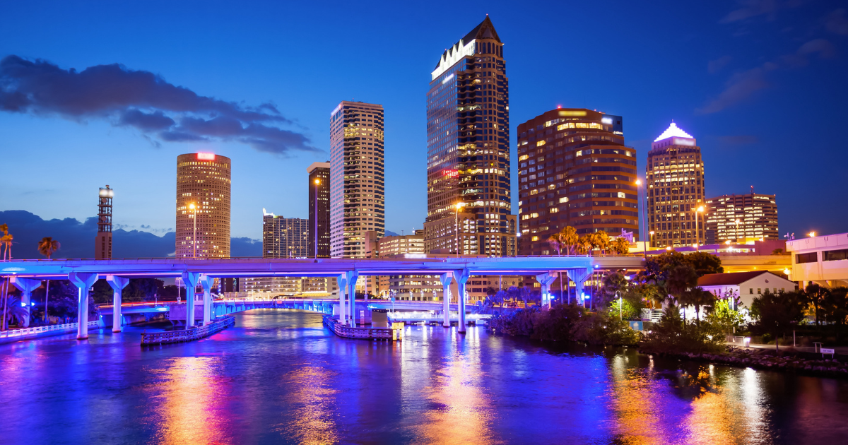 Tampa, FL $148 Roundtrip