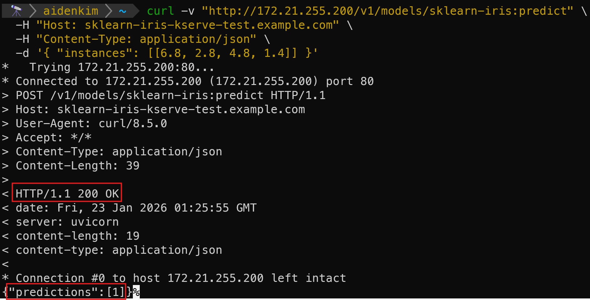 [#115] KServe로 ML 모델 추론 서버를 배포해서 테스트해보자