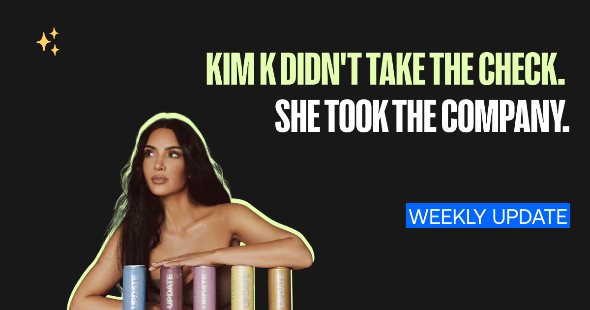 Kim K Didn't Take the Check. She Took the Company.
