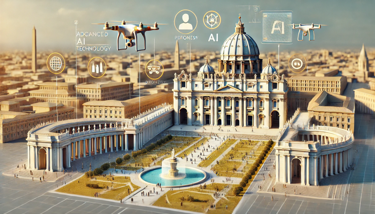 Vatican & Microsoft Unveil AI-Powered Twin of St. Peter's Basilica
