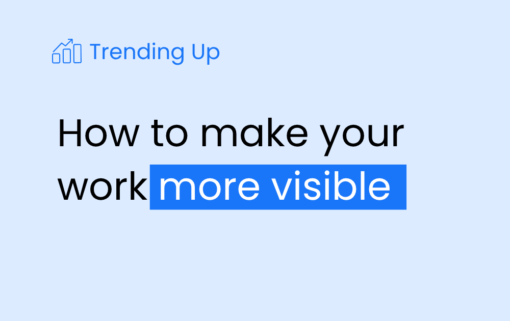 Your insights deserve more credit