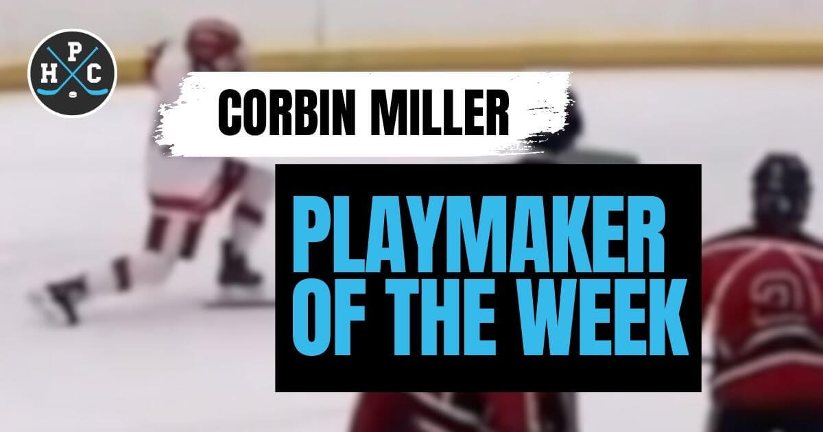 Playmaker of the Week: Corbin Miller