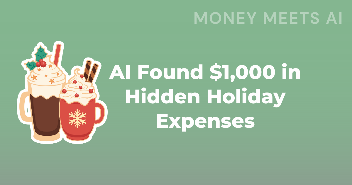 🎁 The 5-minute AI workflow for a realistic holiday spending plan