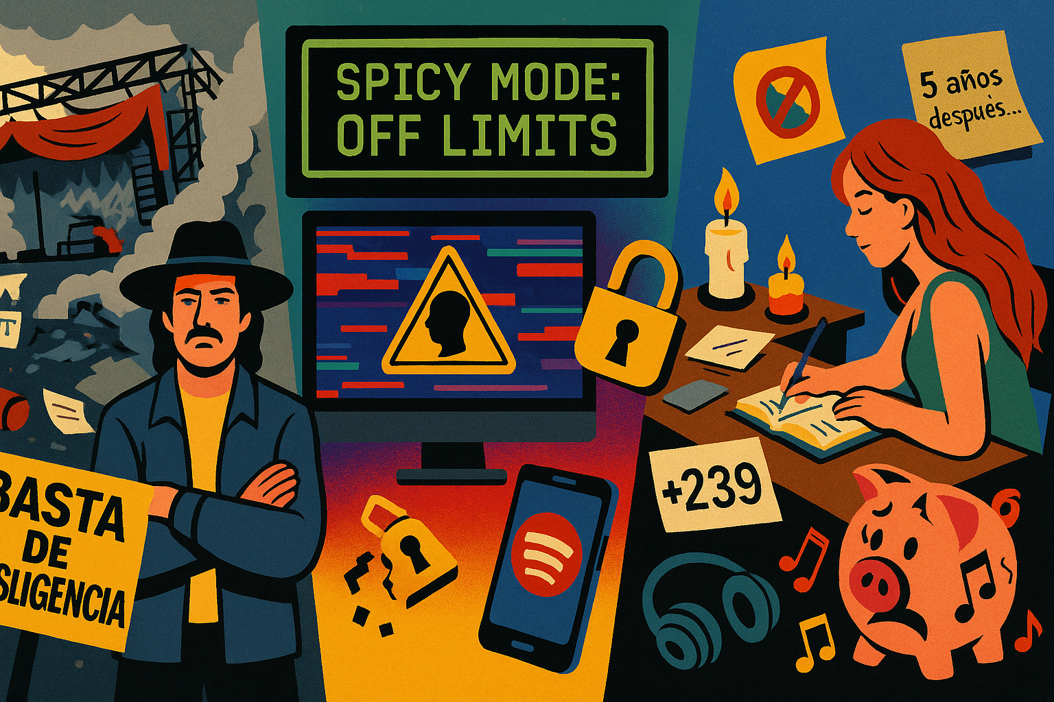 🎶 Las 5 de la semana, Bandemia, Simisónico, El rollout loco de Hayley, ChatGPT5 y más.