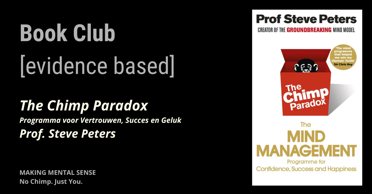 Book Club | The Chimp Paradox - Prof. Steve Peters