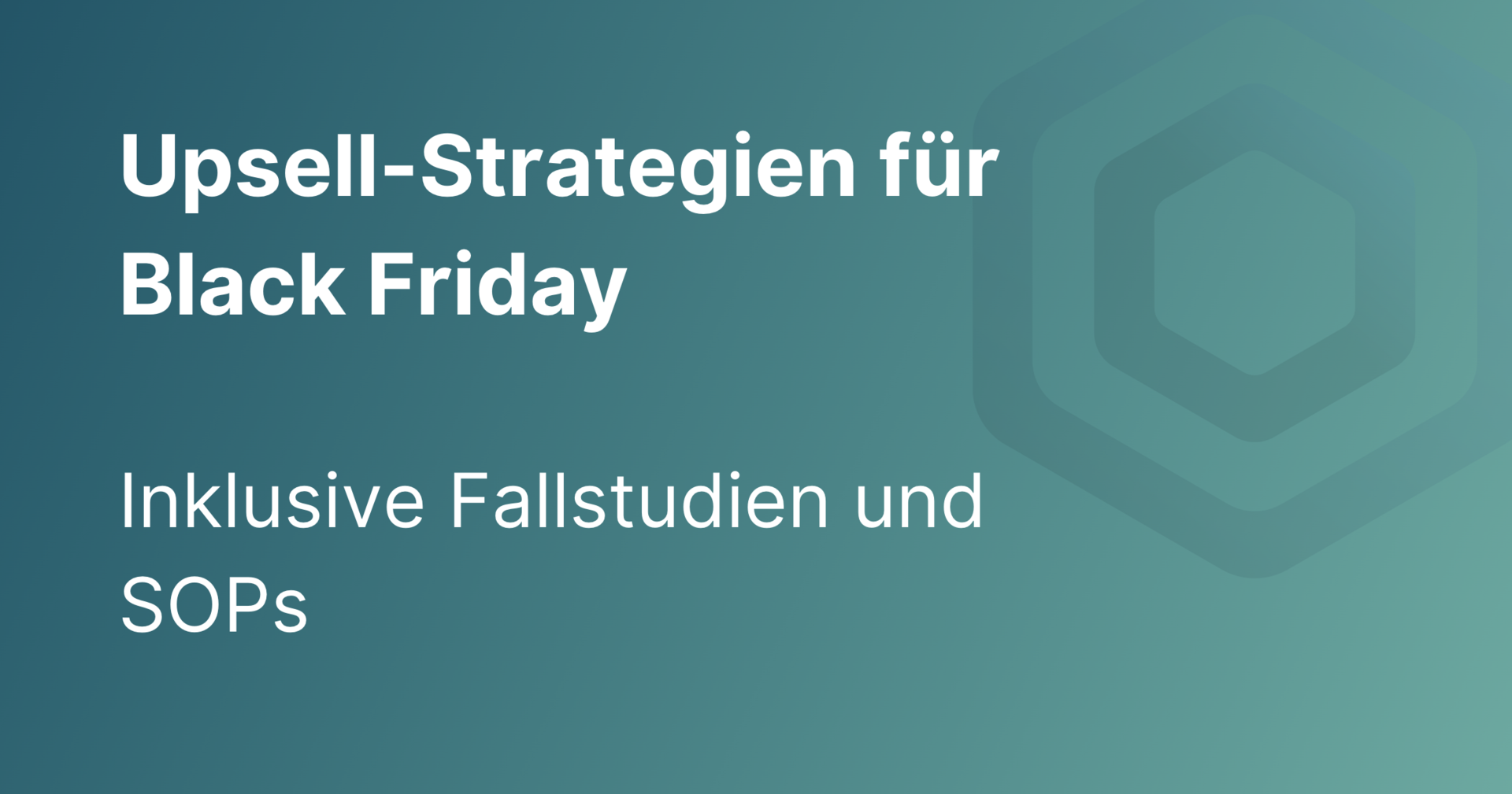 Warum dein Black Friday nicht an den Ads scheitert – sondern an deinem Upsell-Game