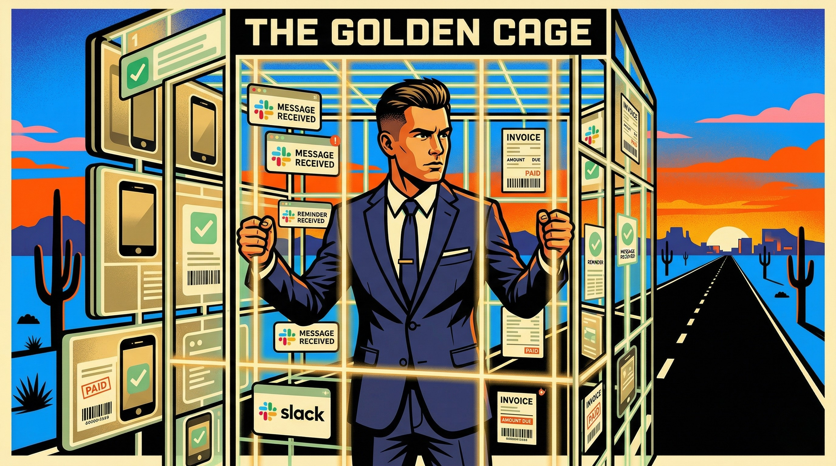 You built your own prison. And you lost the key.