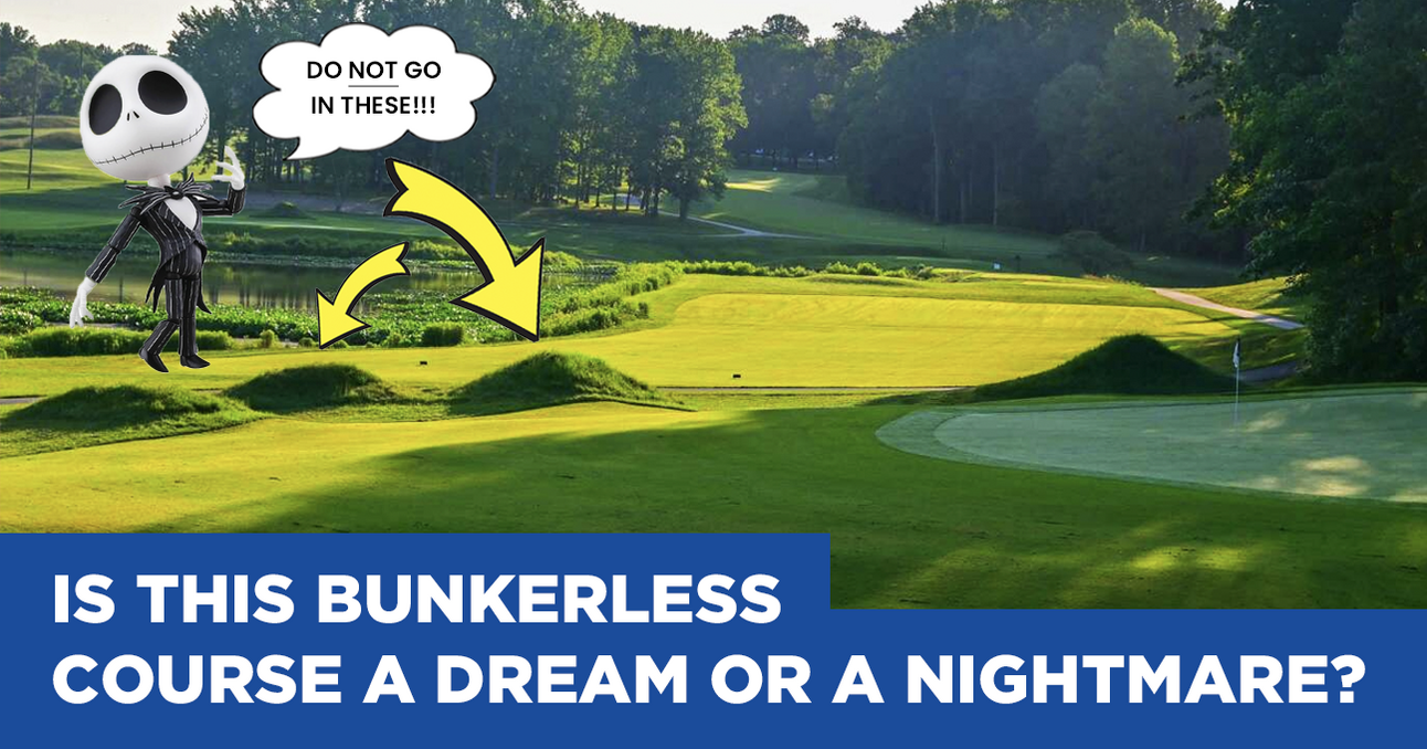 A Course with No Bunkers?!! + How to Stop Topping the Ball