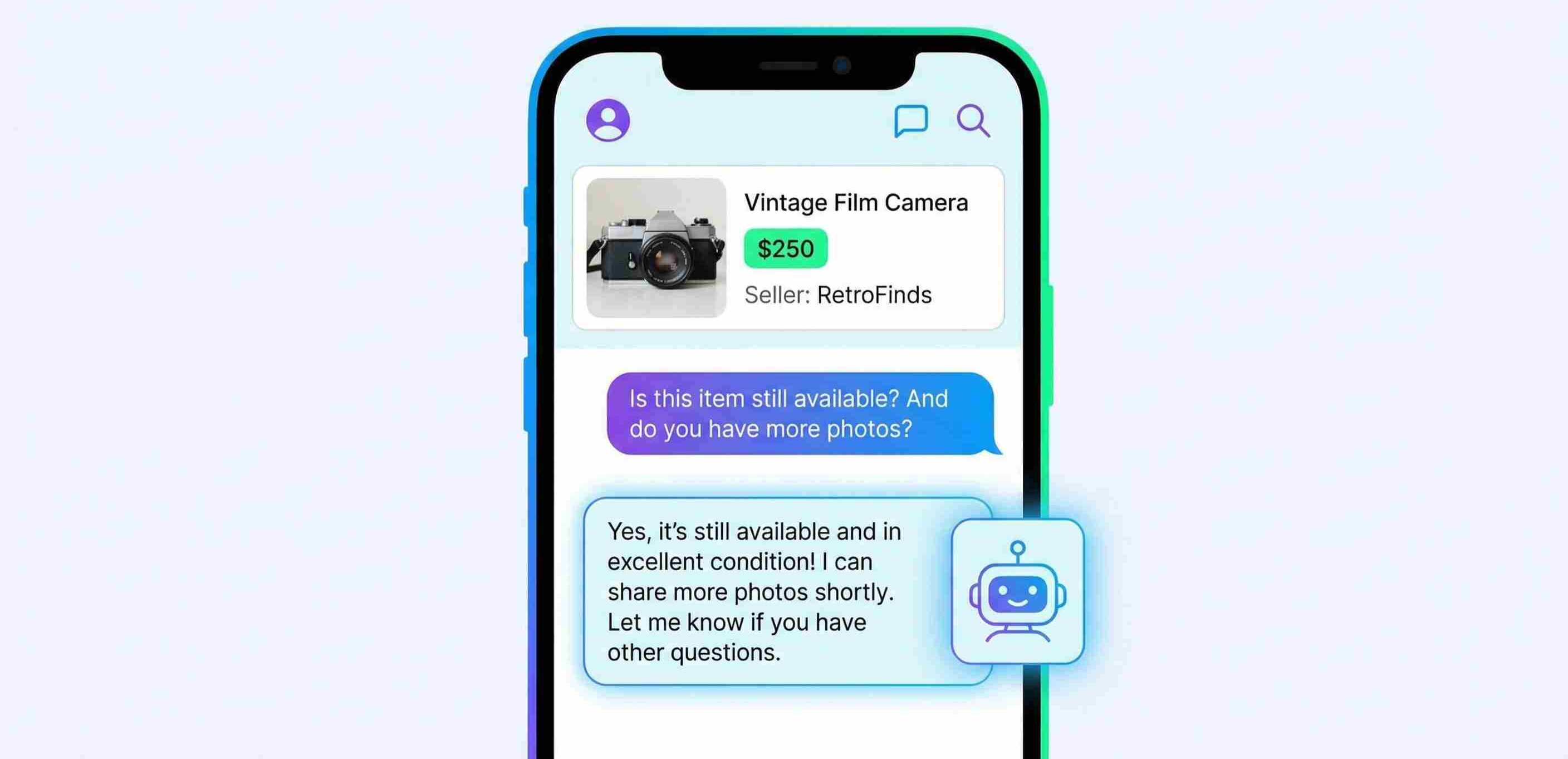 Meta AI répond aux acheteurs sur Facebook Marketplace