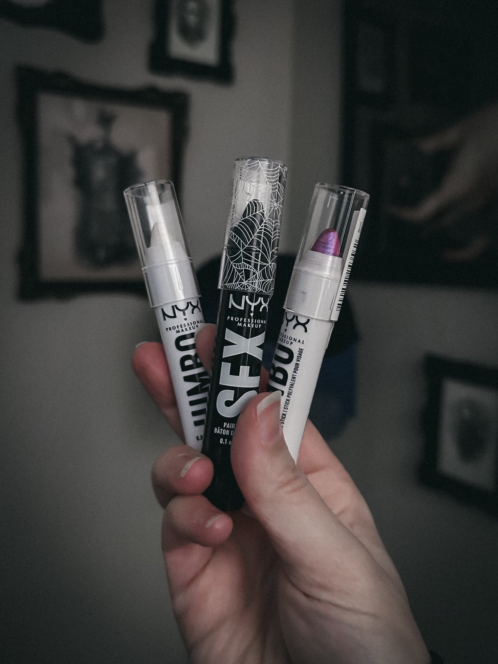 NYX and Nosferatu candles