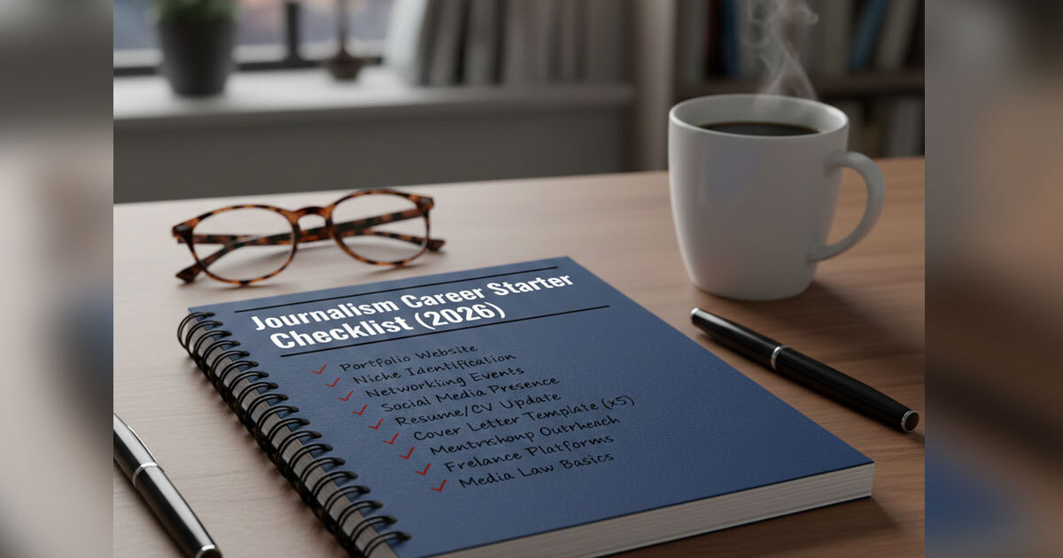 Journalism Career Starter Checklist (2026)