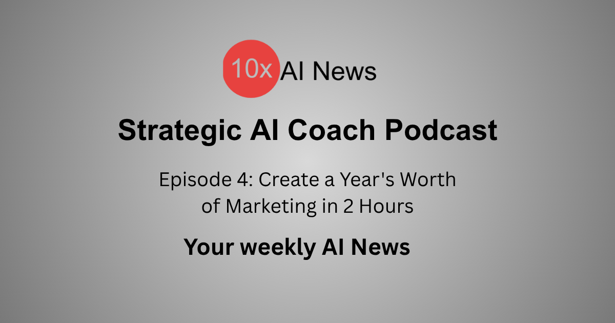 Strategic AI Coach Podcast