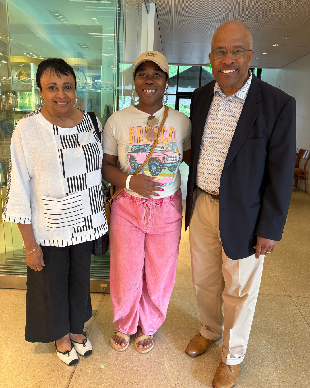 The Librarian of Congress and the former Mayor were having lunch at Gertrude's