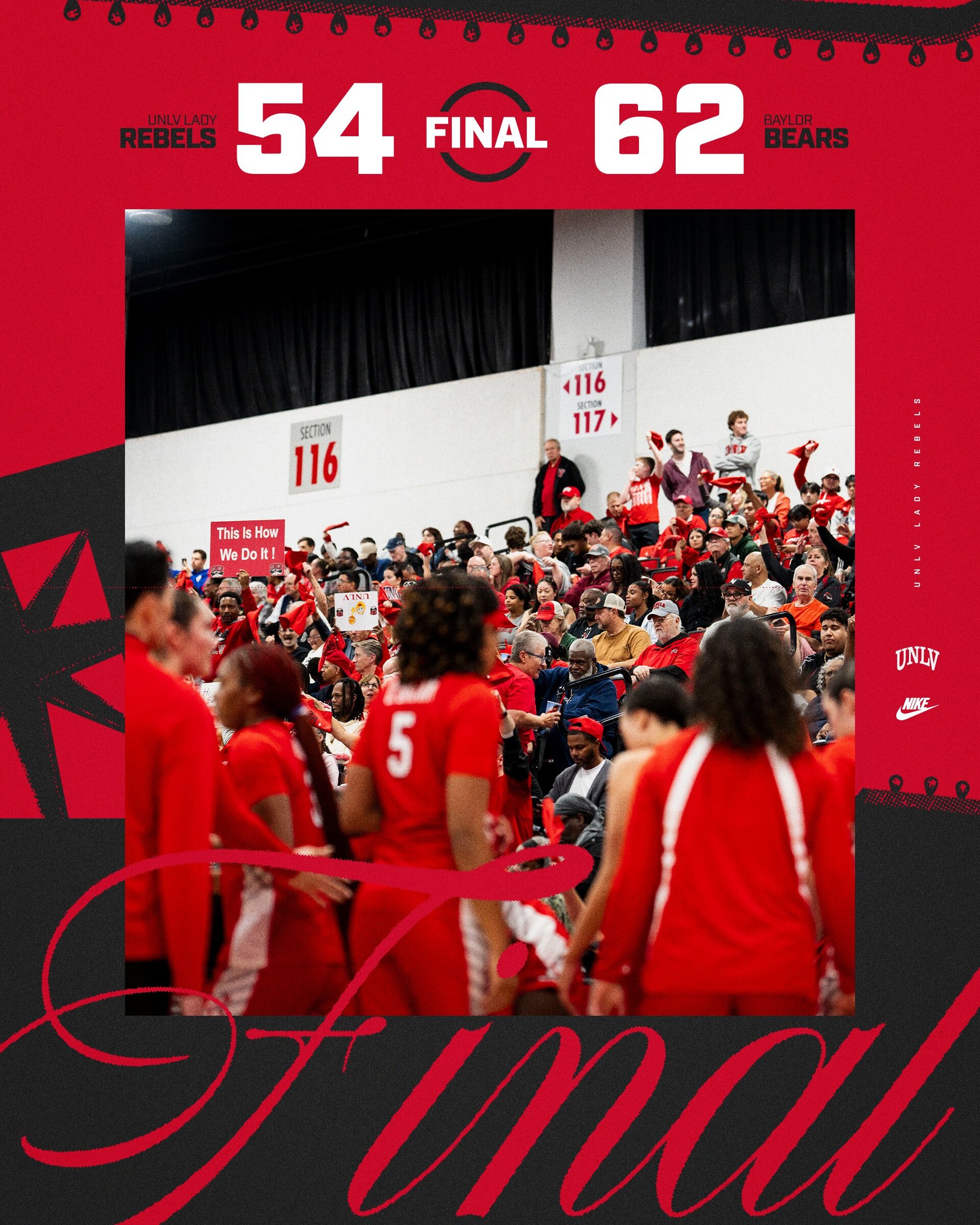 Lady Rebels’ Third-Quarter Surge Not Enough as Baylor Survives in Las Vegas