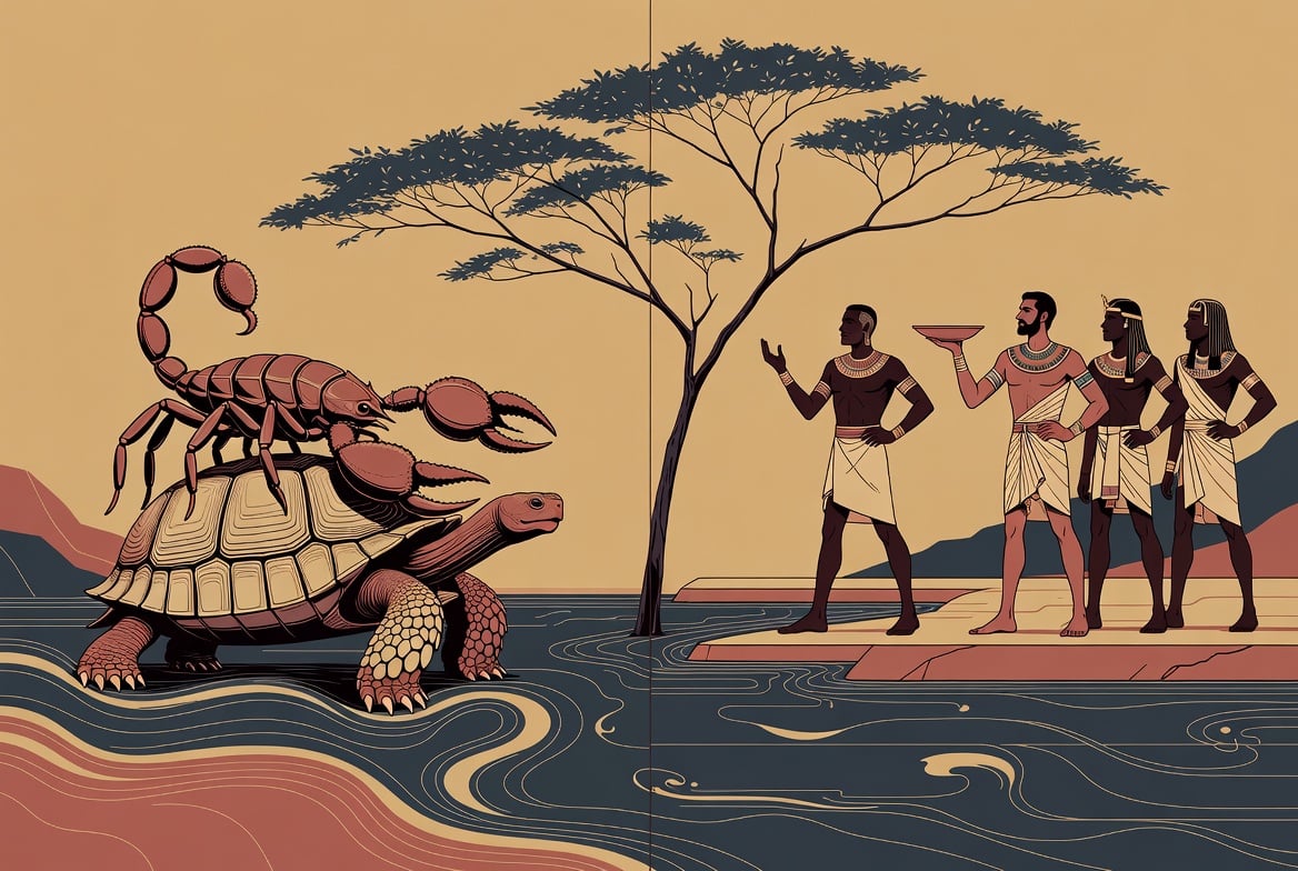 Le Scorpion, la Tortue et Joseph