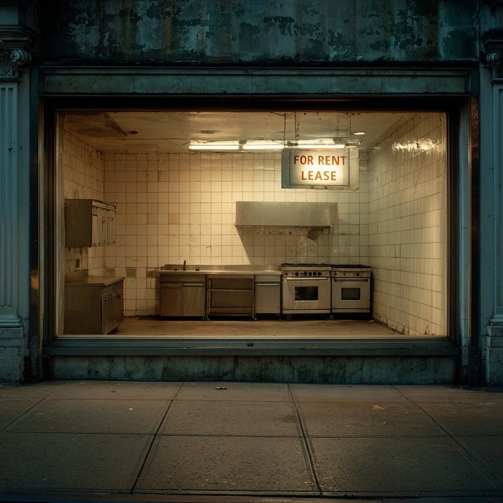 A CITY OF EMPTY STOREFRONTS AND $30 SALADS