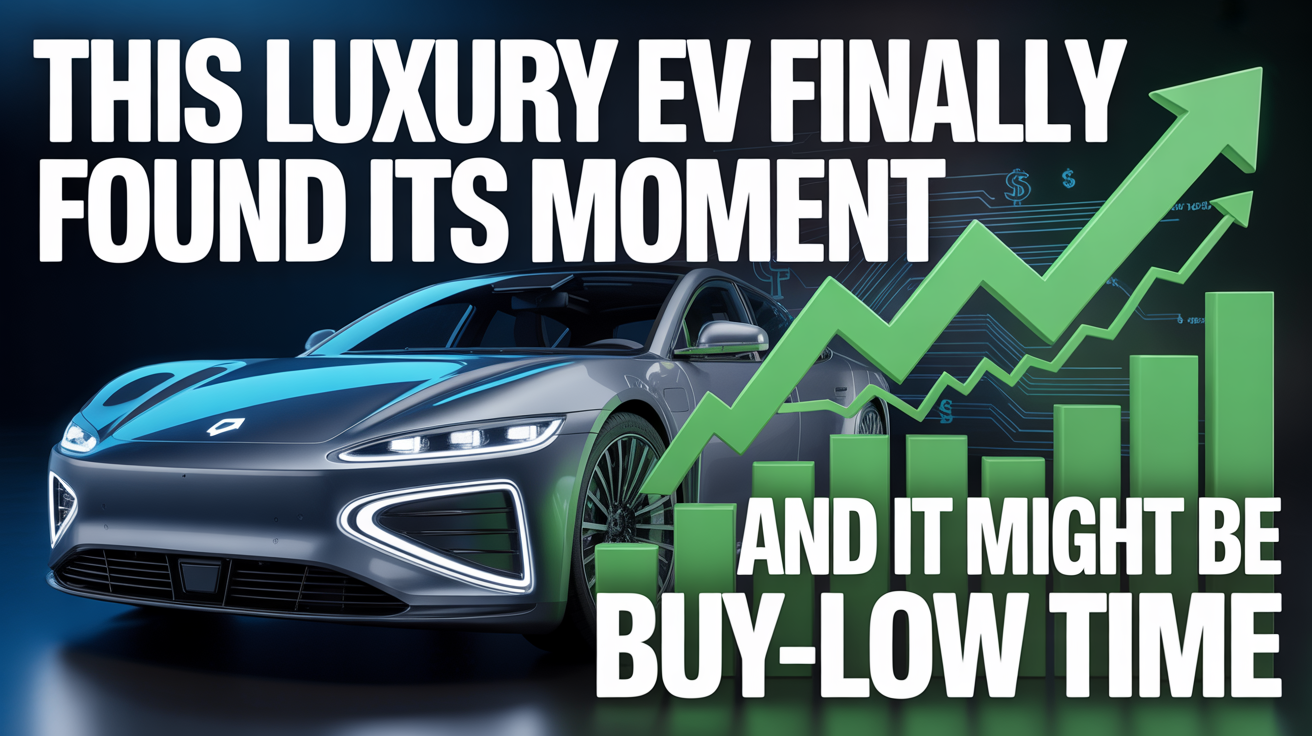 This Luxury EV Finally Found Its Moment in the Fast Lane
