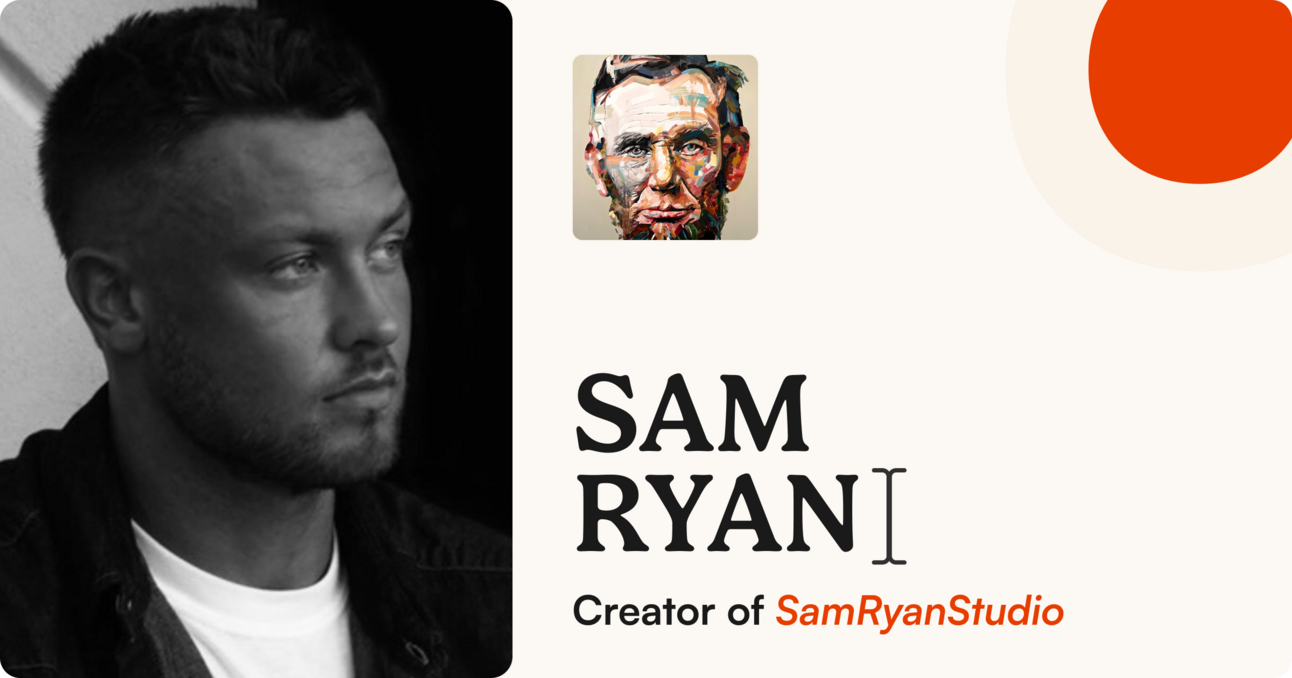 How Fine Artist Sam Ryan Went Viral & Doubled His Monthly Revenue