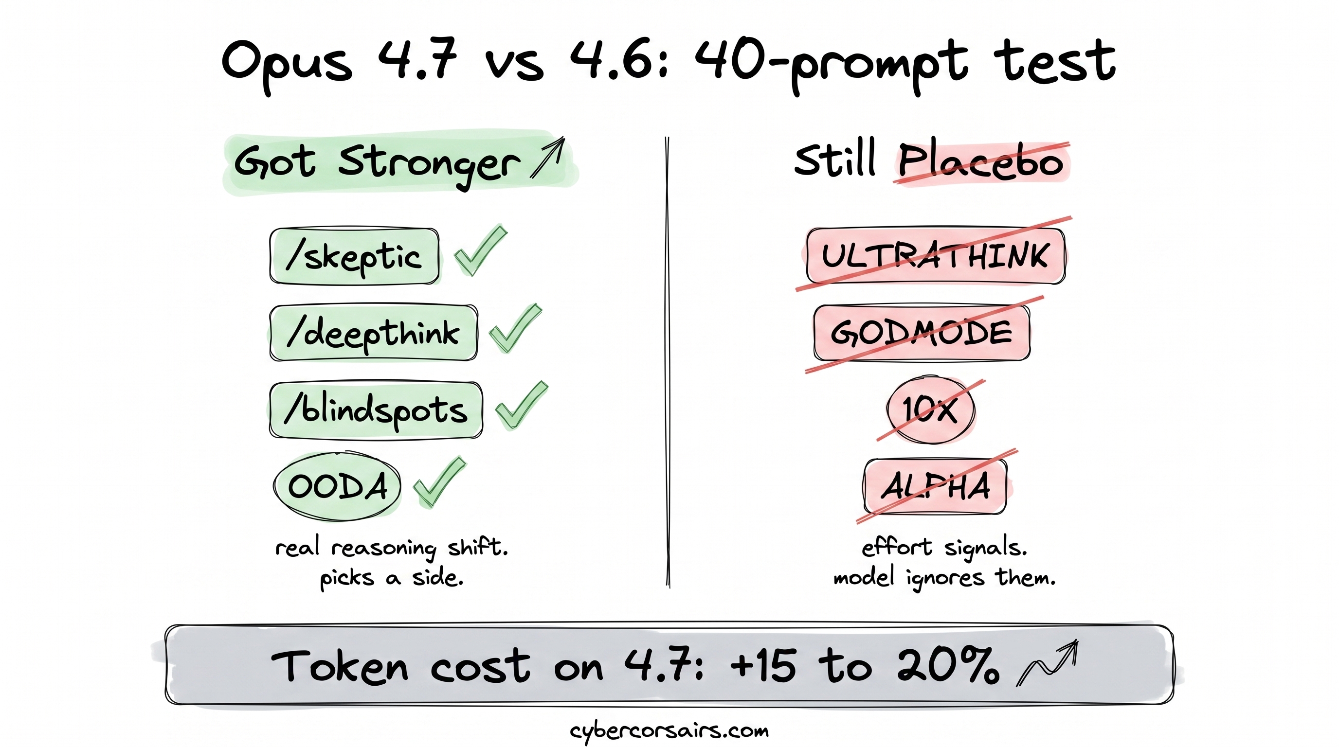 🏴‍☠️ A 40-prompt test exposed which Claude prefixes are doing real work
