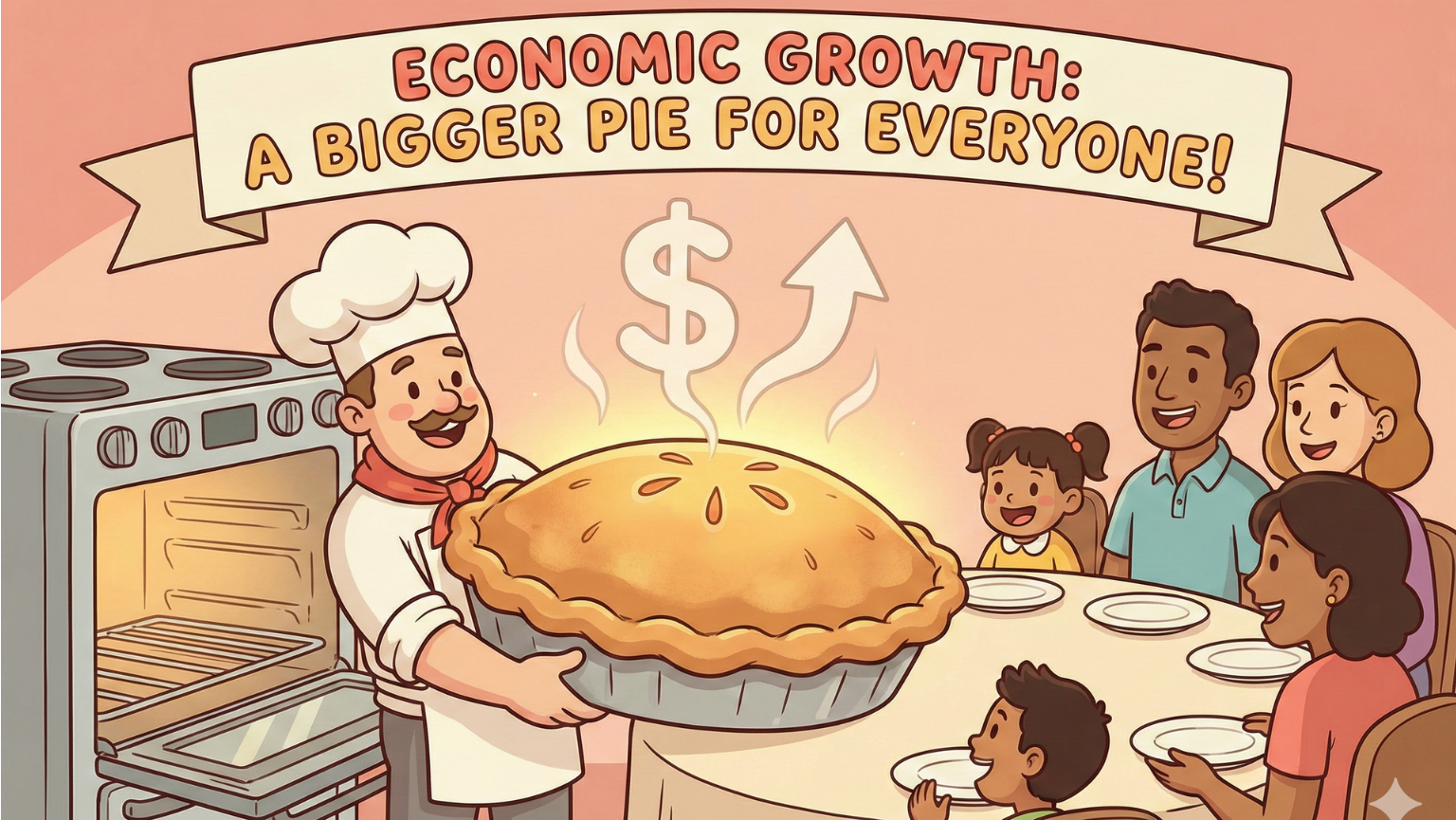 Economic Growth Explained: Why a Bigger Pie Means a Better Life 🥧