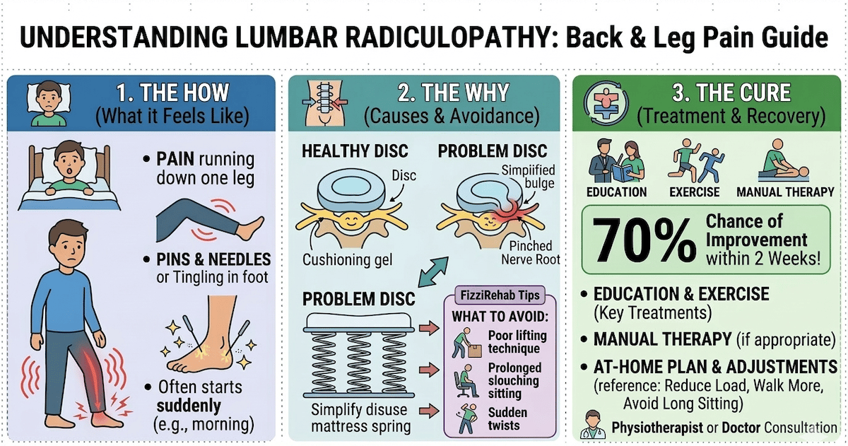 Understanding Lumbar Radiculopathy: The "Mattress" Guide to Nerve Pain