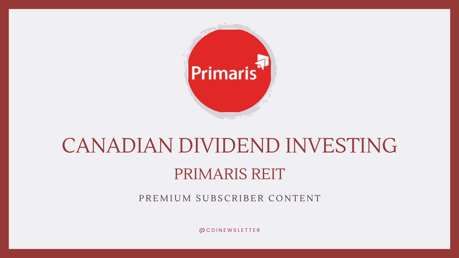 Primaris REIT: Stock & Dividend Analysis
