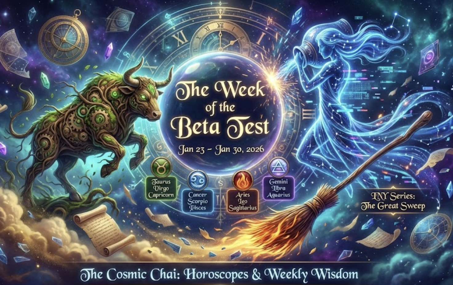 Cosmic Chai: Week of Jan 23-30 