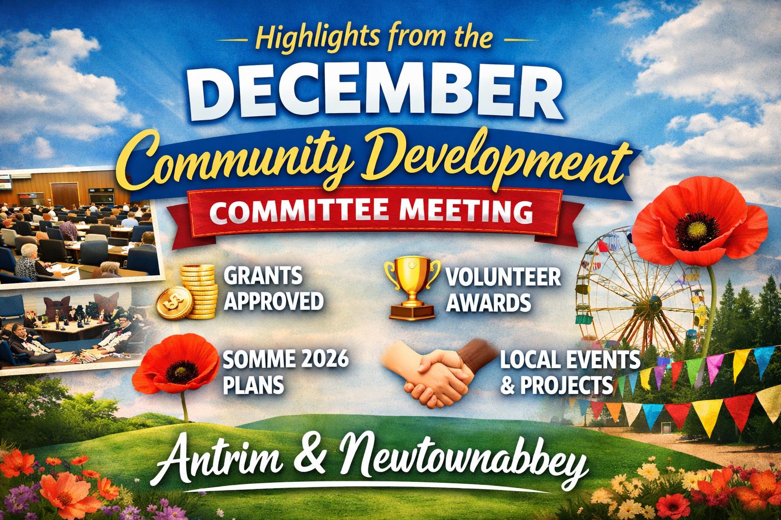 Antrim & Newtownabbey Community Development Committee Meeting Highlights December 2025