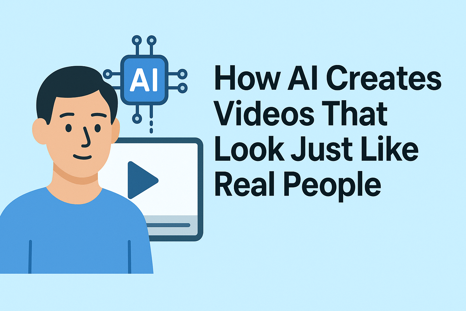 How AI Creates Videos That Look Just Like Real People