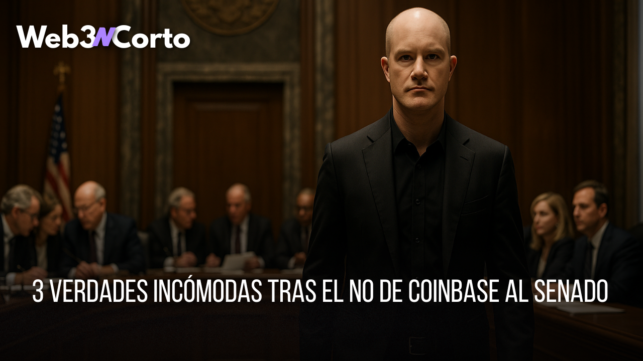 ⚖️ Coinbase vs el Senado, 🔥 Helium muestra uso real, 🧠 Solana automatiza DeFi