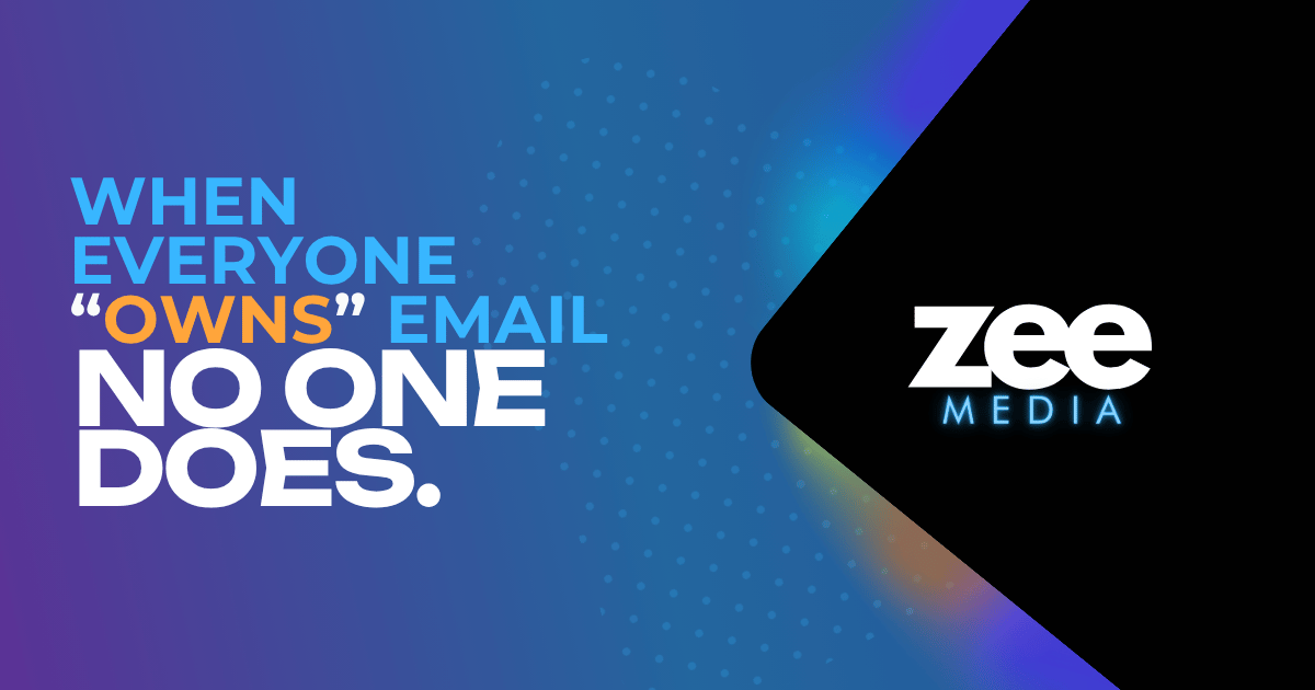 If 3 people “own” email... no one does.