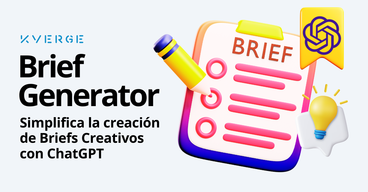 💡 Brief Generator: Simplifica la Creación de Briefs Creativos con ChatGPT