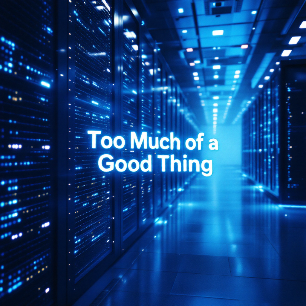 Too Much of a Good Thing