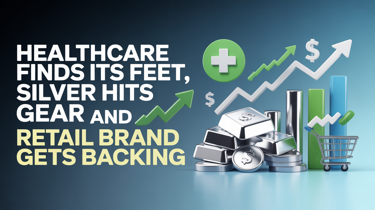 Healthcare Finds Its Feet, Silver Hits High Gear, and A Retail Brand Gets Backing