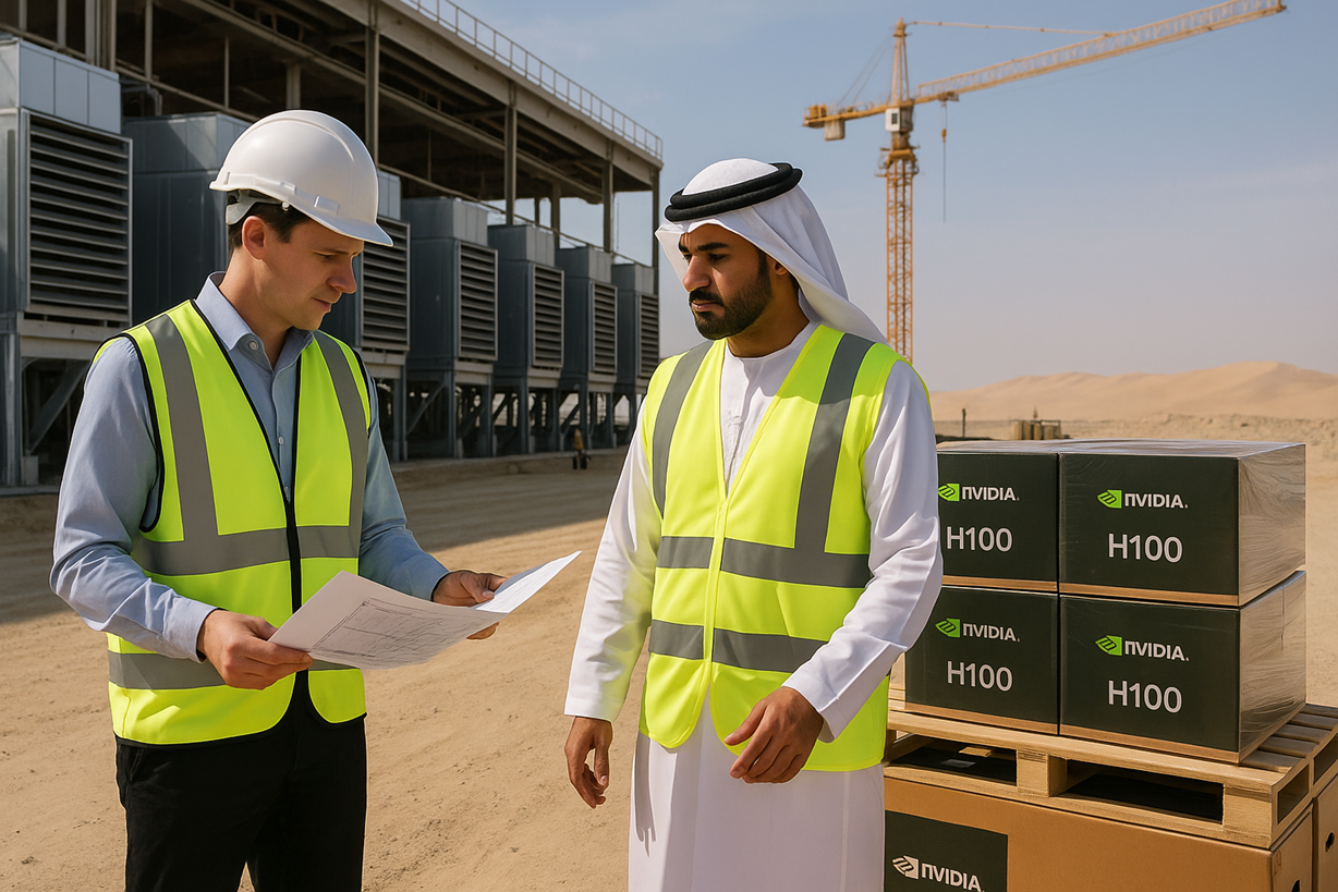 Nvidia to Send AI Chips to Saudi Arabia as UAE Plans New Data Center