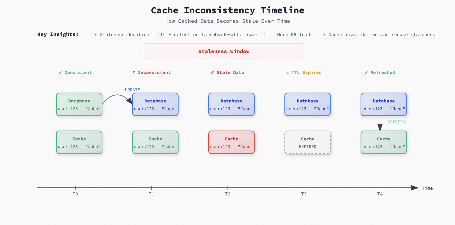 Caching: Mitigating Inconsistencies