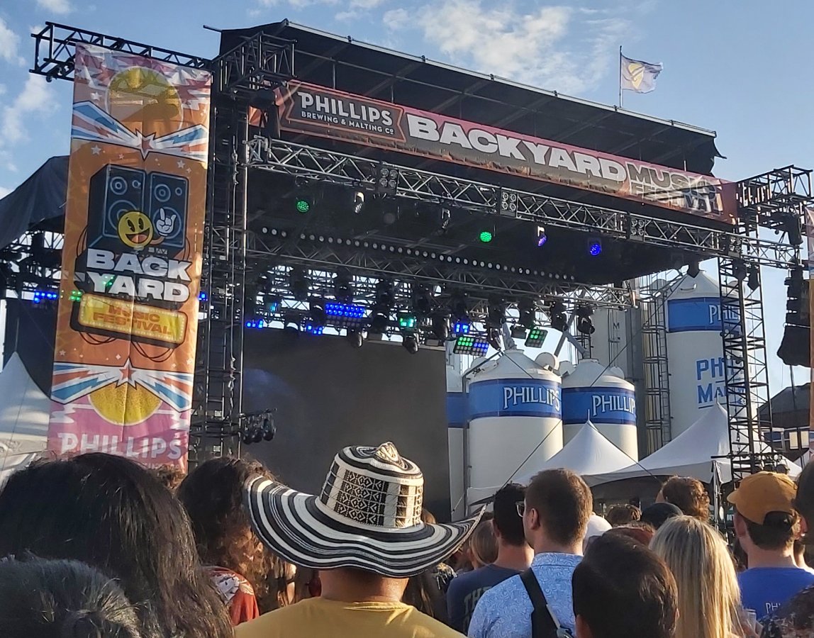 March 25 - More than a Modest return for Phillips Backyard party