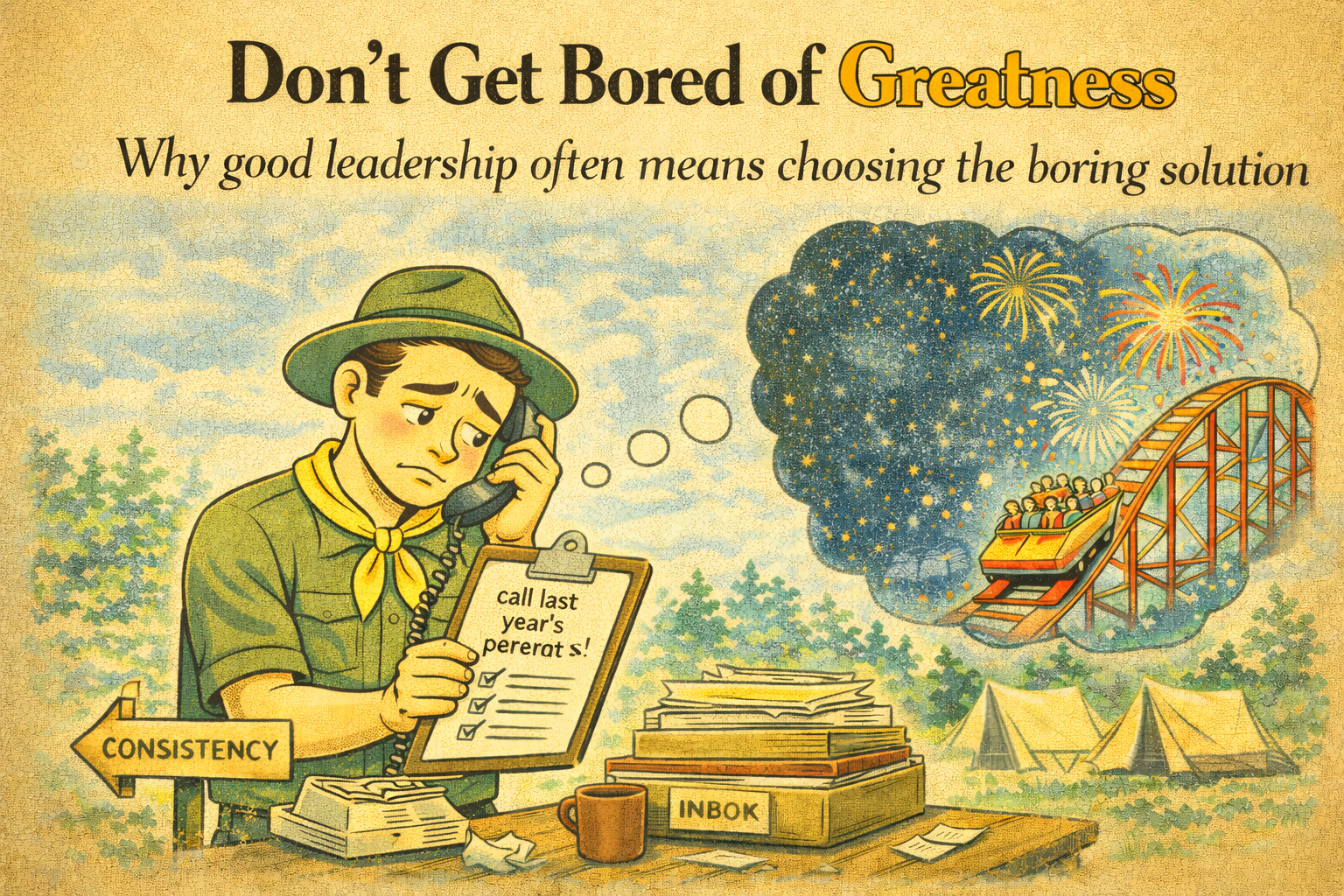 🔁 #10: Don’t Get Bored of Greatness