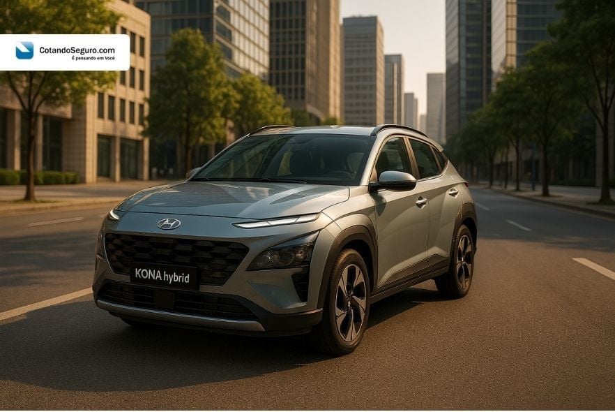 Quanto custa o Seguro Hyundai KONA Hybrid? Saiba o valor médio, as coberturas e como contratar