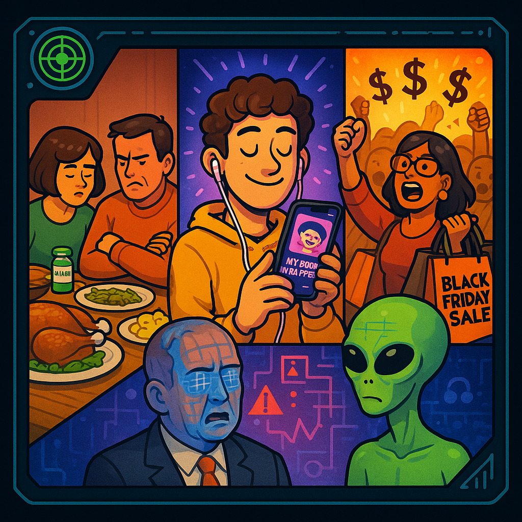 Holiday Calories Down 30%. Bad Decisions Up 400%.