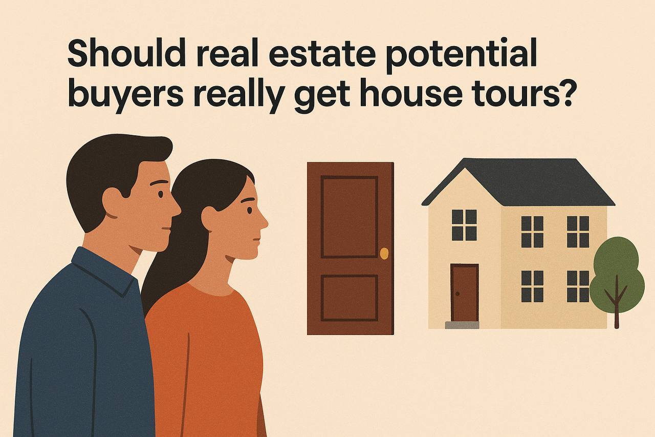 Find out WHY not every realtor gives house tours
