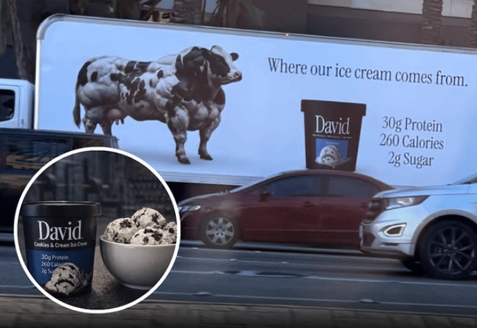 David Protein Rumored To Be Launching High-Protein Ice Cream