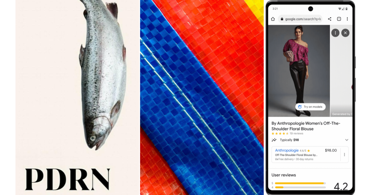 Fish DNA🐠🧬, Virtual Try-Ons👗, and Plastic Clothing