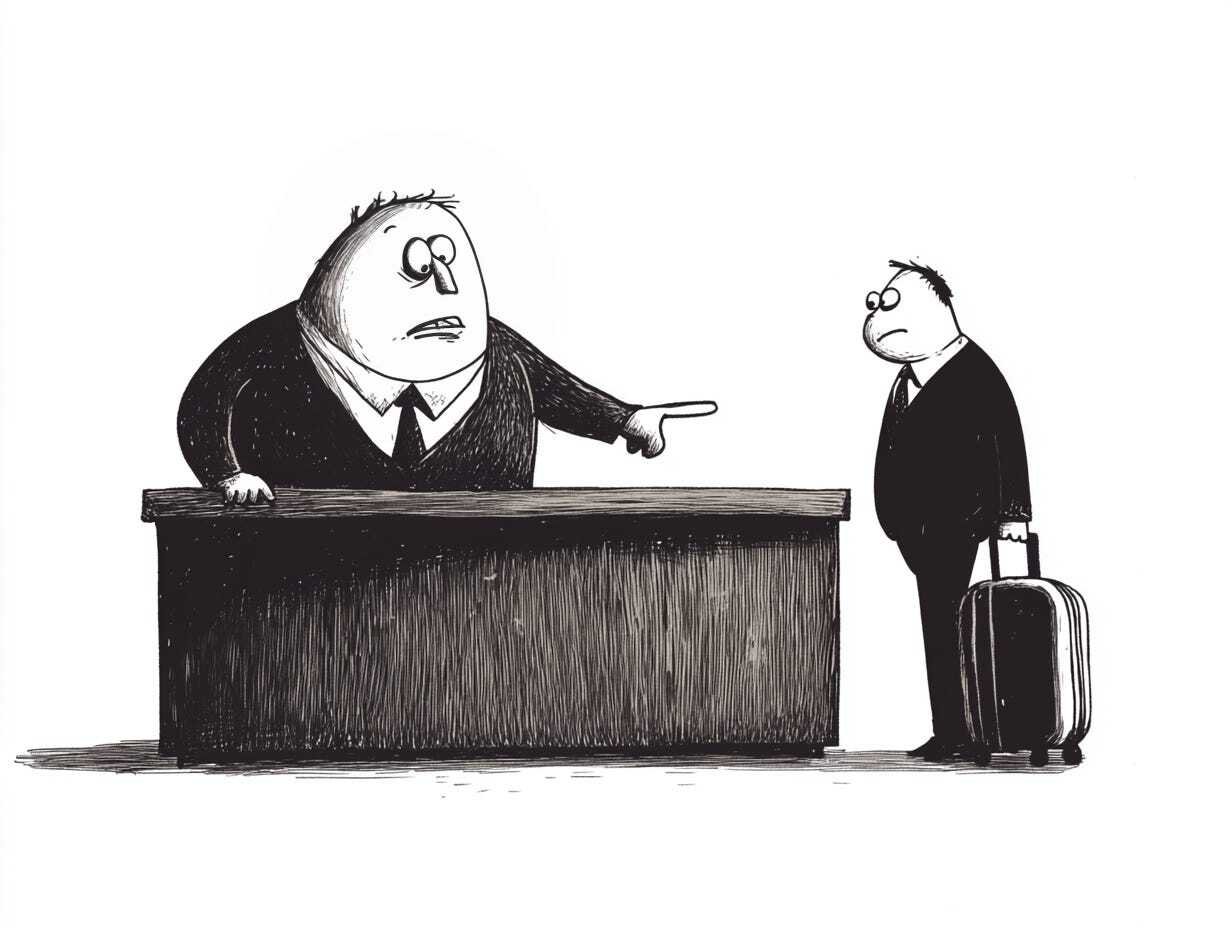 Customer service is a joke in the travel industry