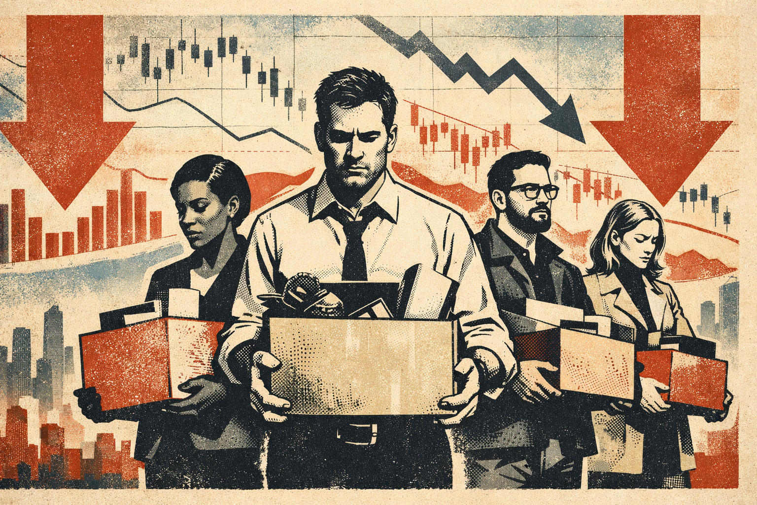 The US hasn't started a year with layoffs like this since the Great Recession